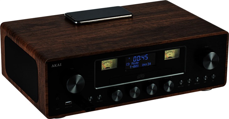 AKAI AM-100 RHAPSODY Mikrosystém s CD/BT