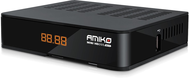 Amiko DVB-S2 přijímač Mini HD265 WIFI