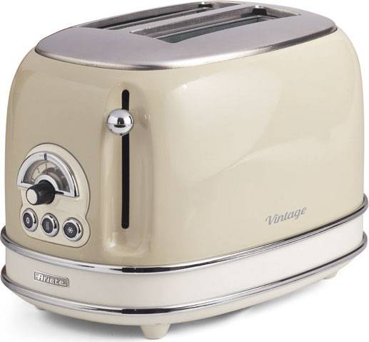 Ariete Vintage Toaster 155/13, krémový