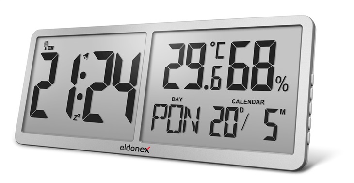 Eldonex ECL-1110-SL nástenné hodiny