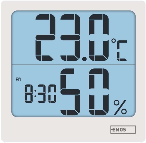 Emos E0114N teploměr s vlhkoměrem
