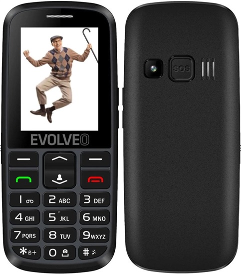 Evolveo EasyPhone EG Black