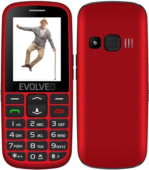Evolveo EasyPhone EG Red
