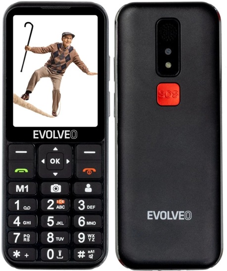 Evolveo EasyPhone LT 4G Black