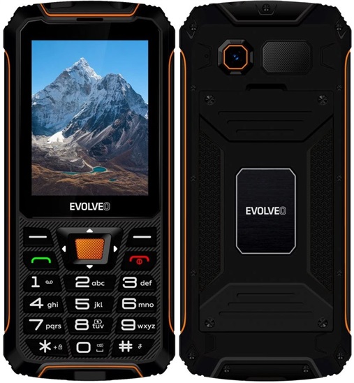 Evolveo StrongPhone Z6 Black Orange
