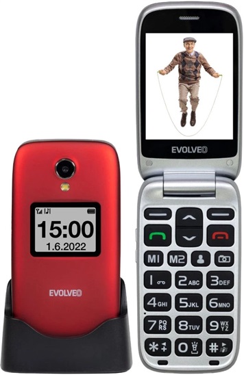 Evolveo EasyPhone FS Red