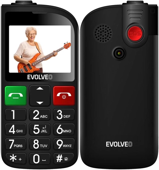 Evolveo EasyPhone FL Black