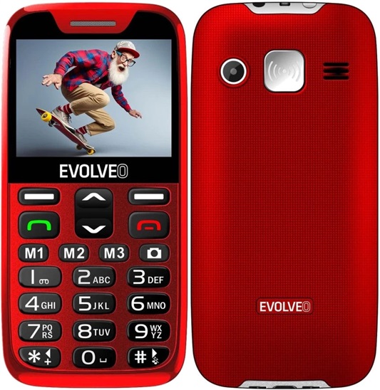 Evolveo EasyPhone XR Red