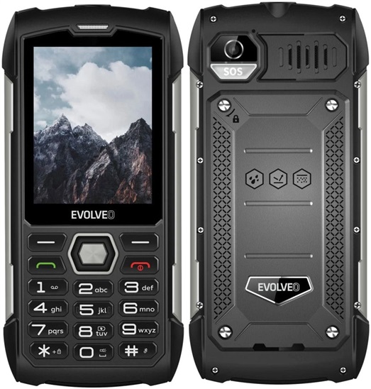 Evolveo StrongPhone H1 Black Silver