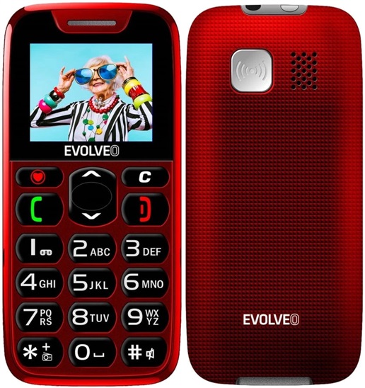 Evolveo EasyPhone Red