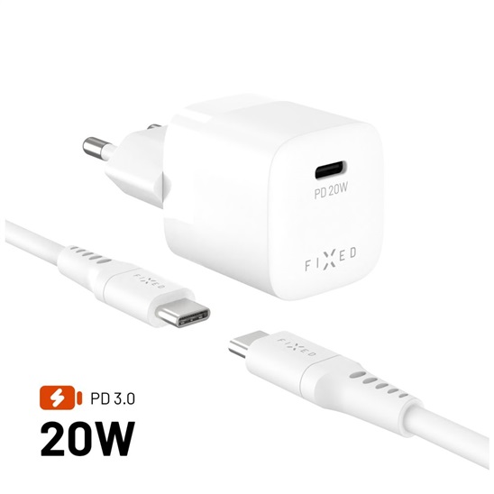 FIXED Mini USB-C 20W FIXC20M2-CC-WH