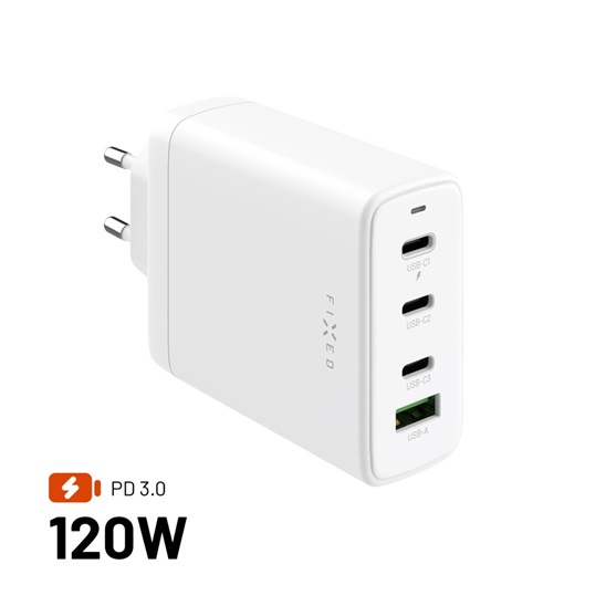 FIXED nabíječka 120W FIXCG120-3C1A-WH