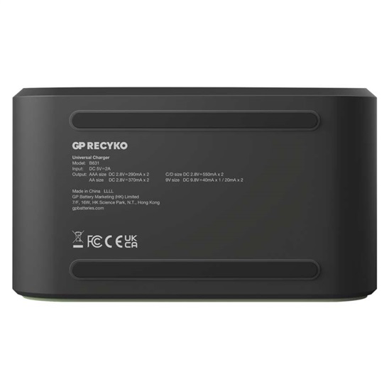 GP B50630 nabíječka baterií univerzální