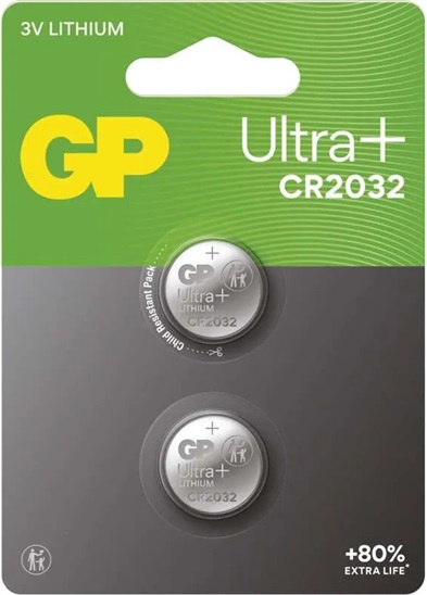GP B15323 UP CR2032, 2 ks