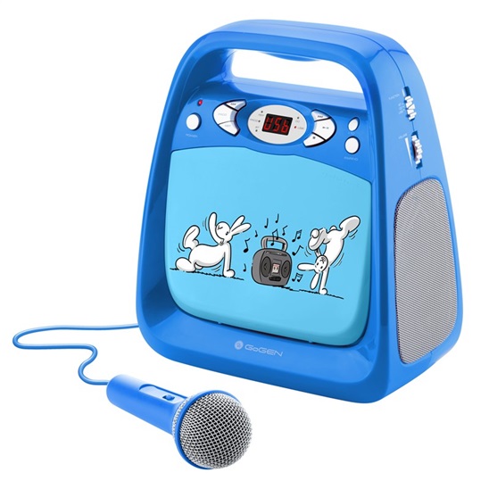 GoGEN Bob a Bobek KARAOKE CD přehrávač m