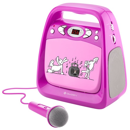 GoGEN Bob a Bobek KARAOKE CD přehrávač r