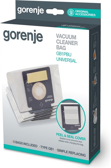Gorenje GB1 univerzální pap. sáčky 5+1