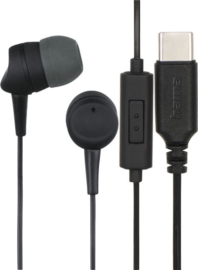 Hama 184192 USB-C sluch. s mikrof. Sea