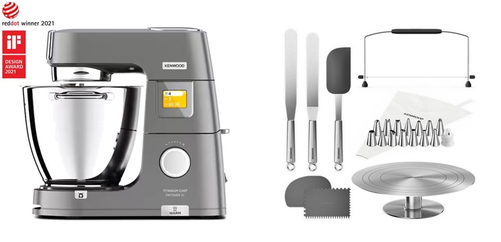 SET Kenwood KWL90.594SI + dekorační set