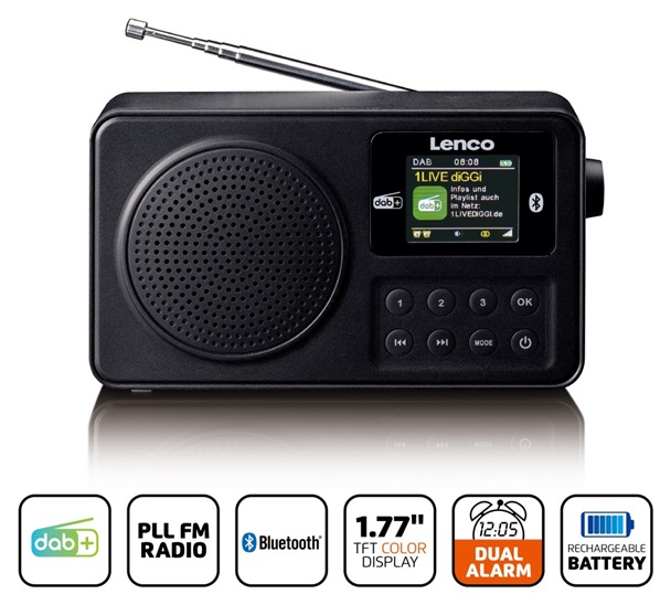 Lenco PDR-033BK