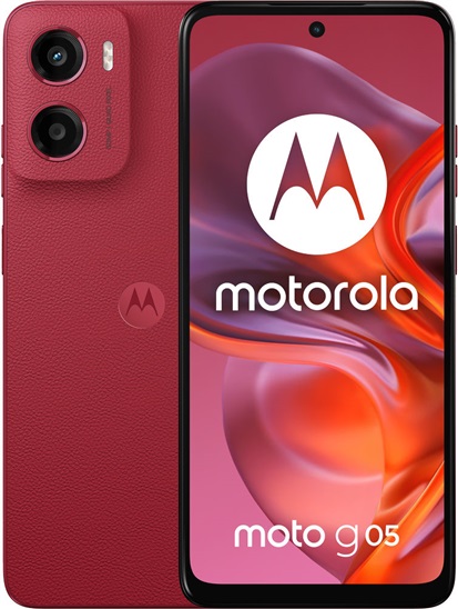 MOTOROLA Moto G05 4+128GB Plum Red