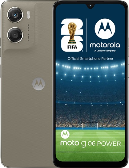 MOTOROLA Moto G06 Power 4+256GB Brown