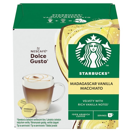 Starbucks Madagask Van. Latte Macc 12cap