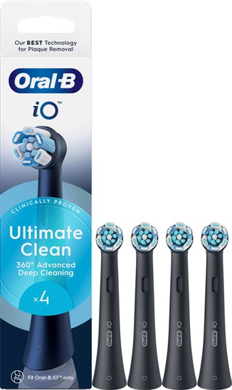 Oral-B iO Ultimate Clean Black 4ks
