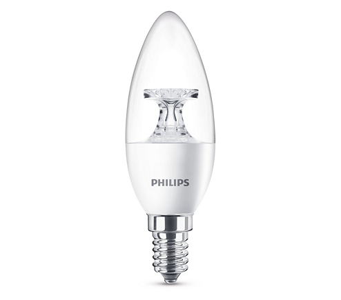Philips LED Svíčka 4-25W, E14, 2700K, Či