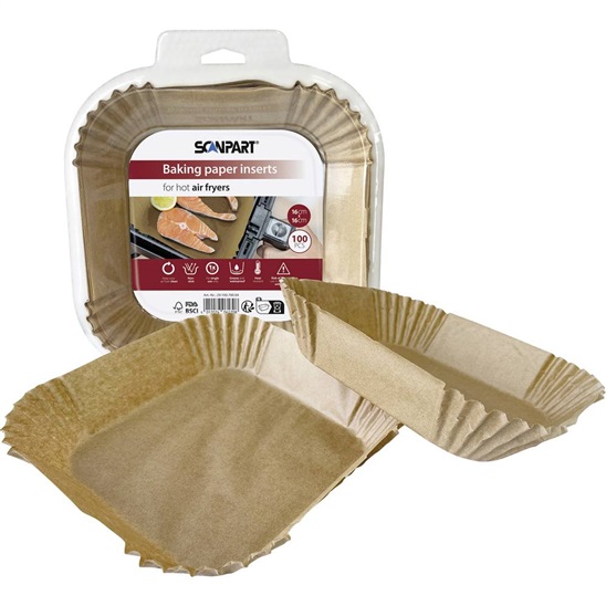 ScanPart papír na pečení 16x16cm 100ks