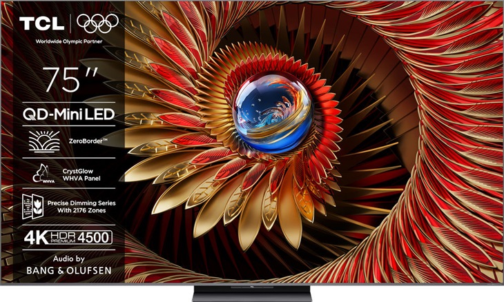 TCL 75C8K QD-MiniLED 4K SMART Google TV