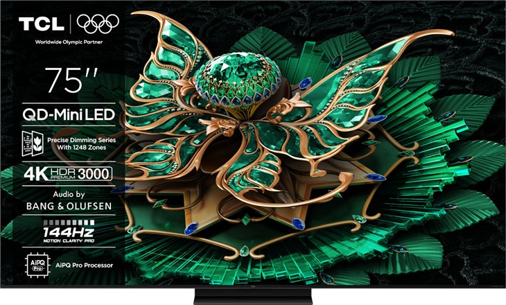 TCL 75C7K QD-MiniLED 4K SMART Google TV