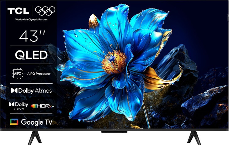 TCL 43P7K QLED 4K SMART Google TV