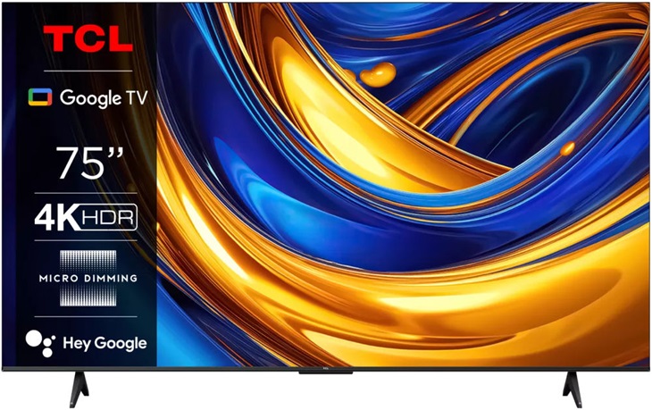 TCL 75P6K 4K SMART Google TV