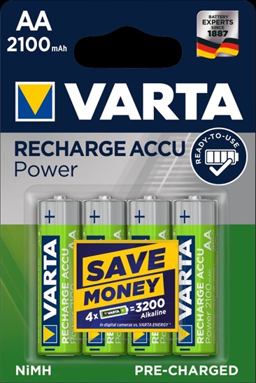 VARTA Accu Power 4AA 2100mAh 56706101404