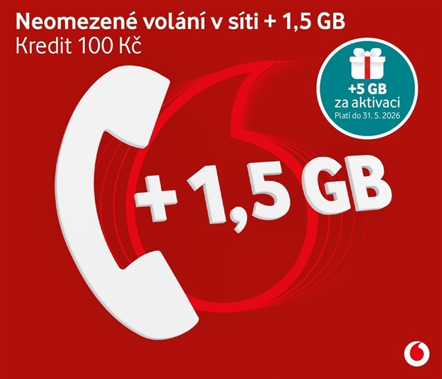 VODAFONE SIM karta Volej